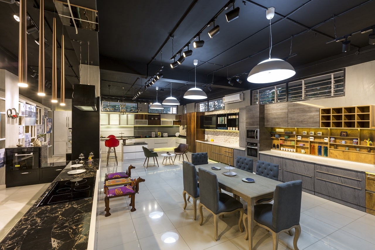 Bangalore's Largest Home Interior Design Experience Centre Studio in MG Road.