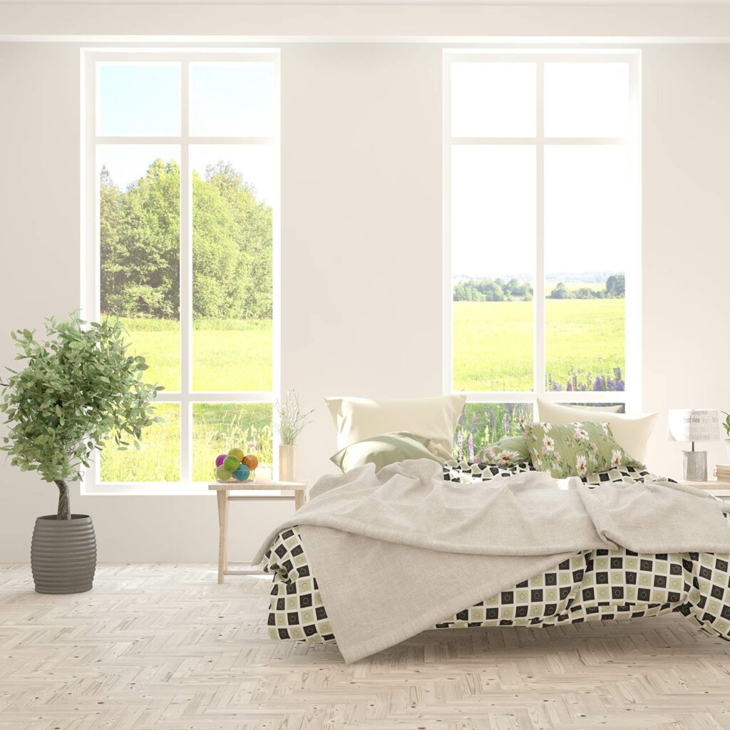Picture of Scandinavian Style Bedroom Design Ideas | Design Cafe