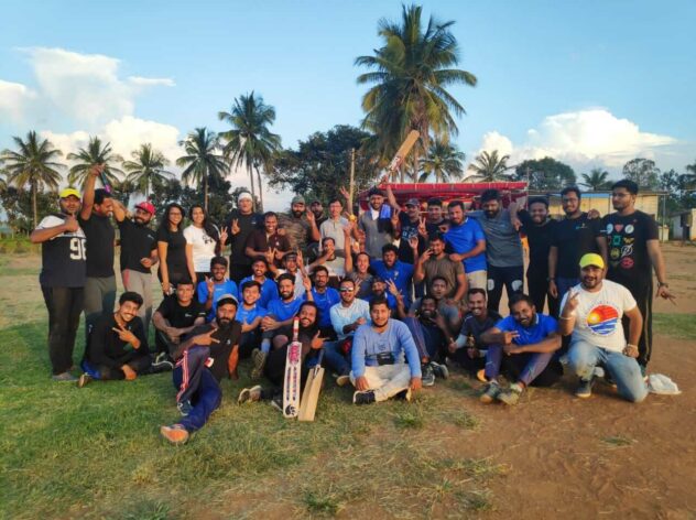 Sports Day - Cricket Tournament at Design Cafe Bengaluru