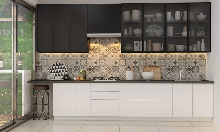 Beautiful Black and White Kitchen Designs | DesignCafe