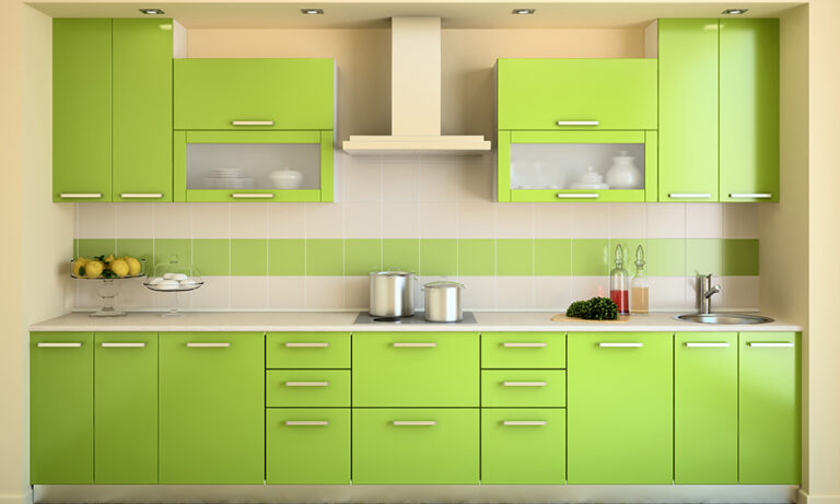 20 Green Kitchen Design Ideas For Your Home | DesignCafe