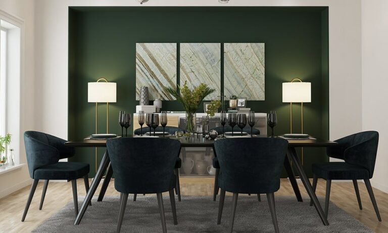 12 Stunning Modern Dining Room Wall Decor Ideas | DesignCafe