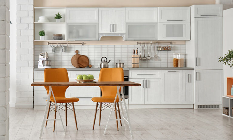 Kitchen With Dining Table Designs For Your Home | Design Cafe