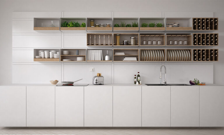 Open Kitchen Racks Stylish Open Kitchen Shelving Ideas for Every Home