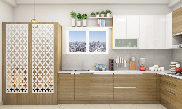 Pooja Room In Kitchen Designs For Indian Homes | DesignCafe