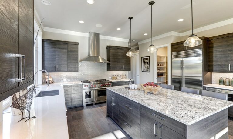Grey Granite Countertops For Kitchen | Design Cafe