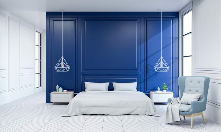 Blue And White Bedroom Designs | Design Cafe