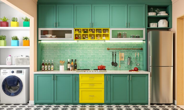 Kitchen Cabinet Colour Trends You’ll Love in Modern Indian Homes