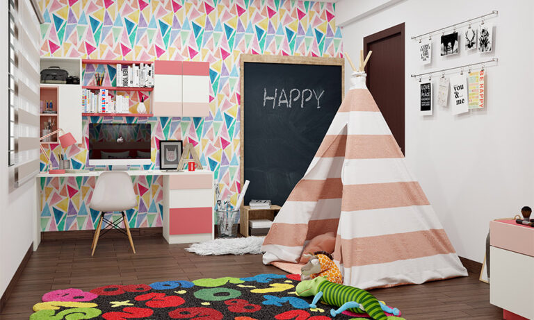 8 Cute And Quirky Wallpaper Designs For kid’s Rooms | Design Cafe