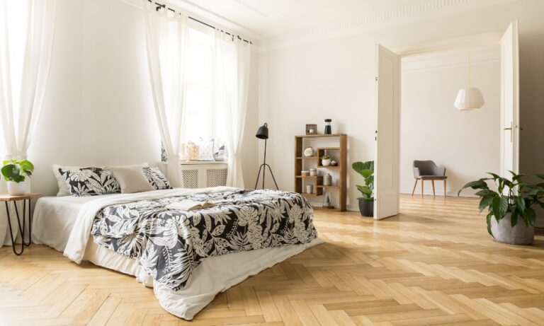 Bedroom Wooden Flooring Designs For Your Home | Design Cafe