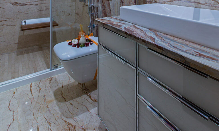 How To Clean Marble Floor Tiles In Bathroom | DesignCafe