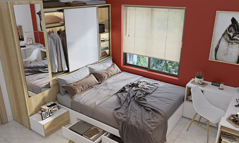 Space-Saving Wardrobe Ideas For Small Rooms | DesignCafe