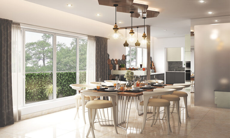 Dining Room Pendant Light Ideas In India | DesignCafe