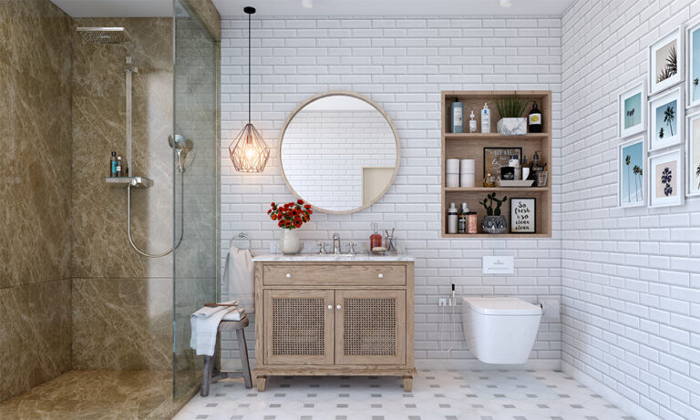 Bathroom Glass Partition Designs For Your Home | DesignCafe