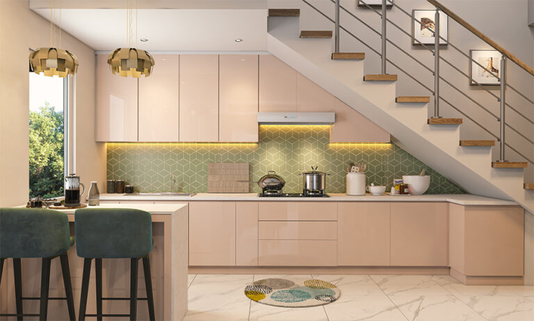 Kitchen Under Stairs Design For Your Home | DesignCafe
