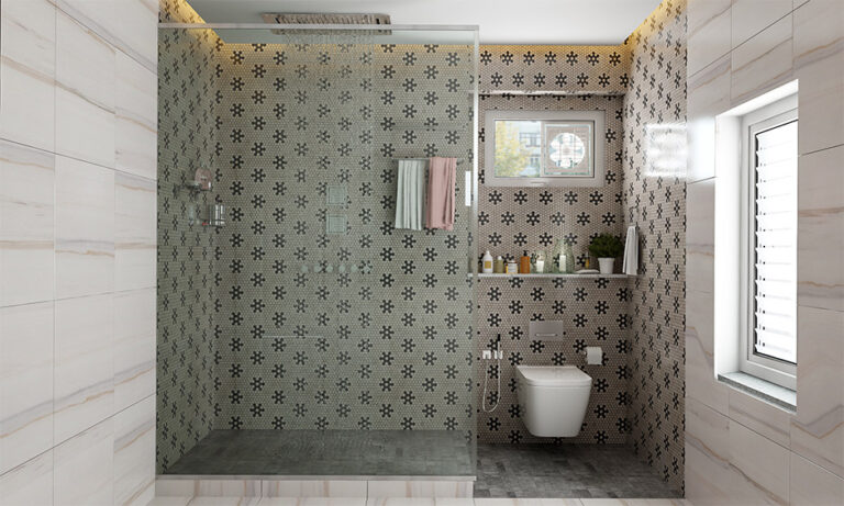 Mosaic Bathroom Tiles For Your Home | DesignCafe