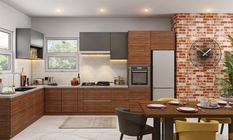 Brick Wall Designs For The Kitchen | DesignCafe