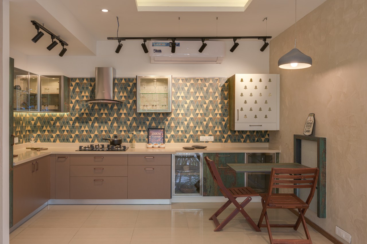 Design Cafe modular kitchen space-saving furniture experience centre in Mysore