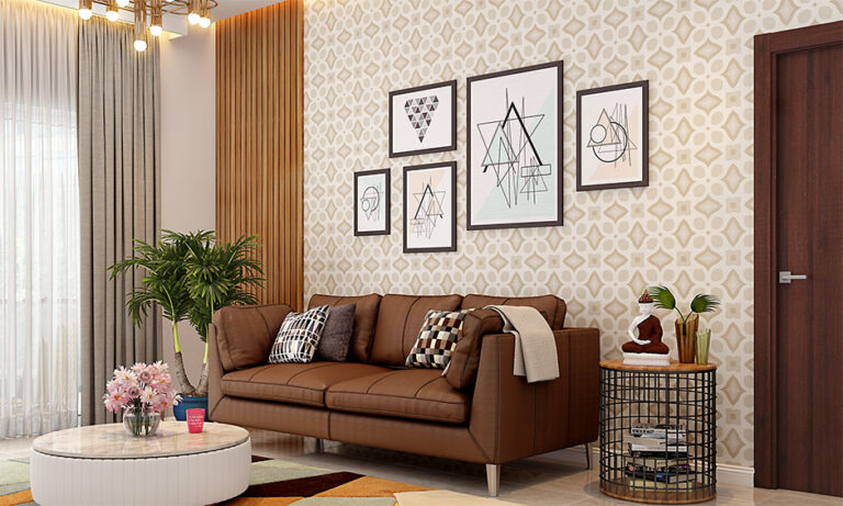 Brown Sofa Living Room Ideas For Your Home | DesignCafe