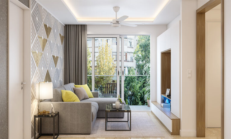 Grey Sofa For Living Room Design Ideas | DesignCafe