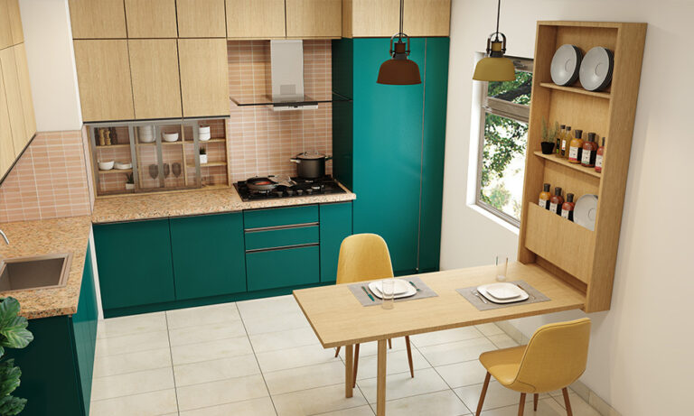Mid-Century Modern Kitchen | DesignCafe