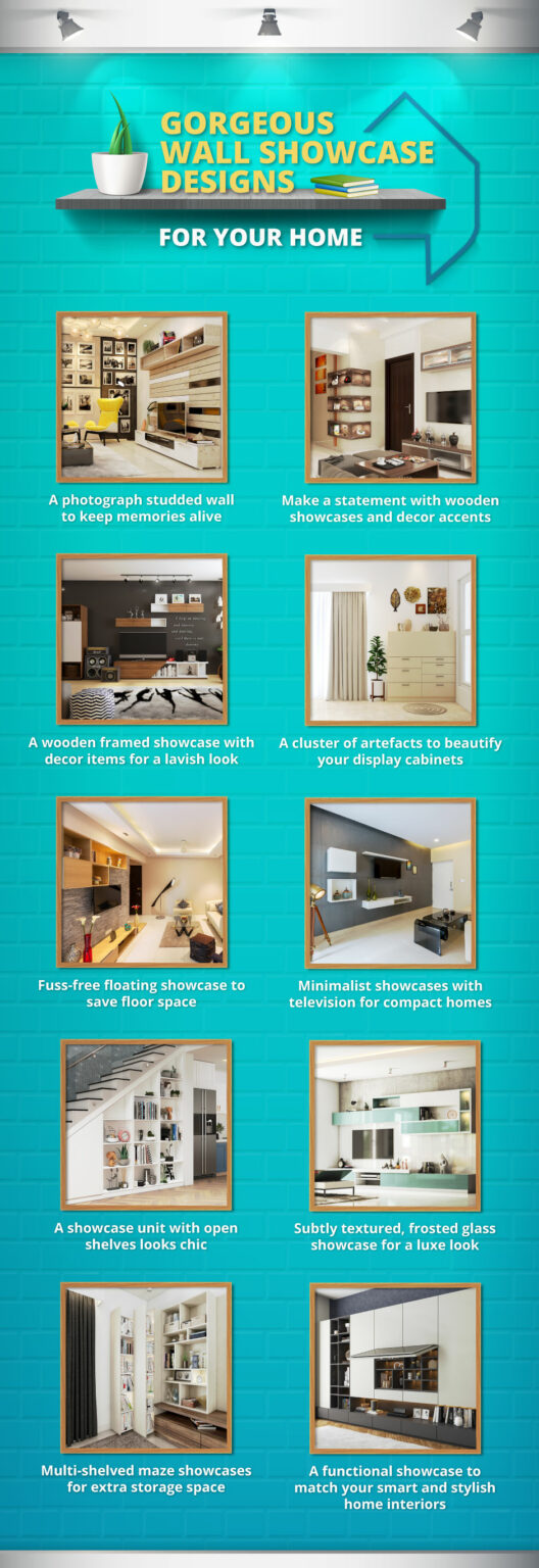 12 Wall Showcase Designs For Home DesignCafe