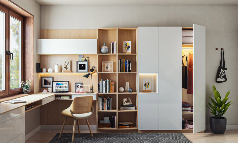 Study Table With Bookshelf Design Ideas DesignCafe Study Table With Bookshelf Design Ideas DesignCafe
