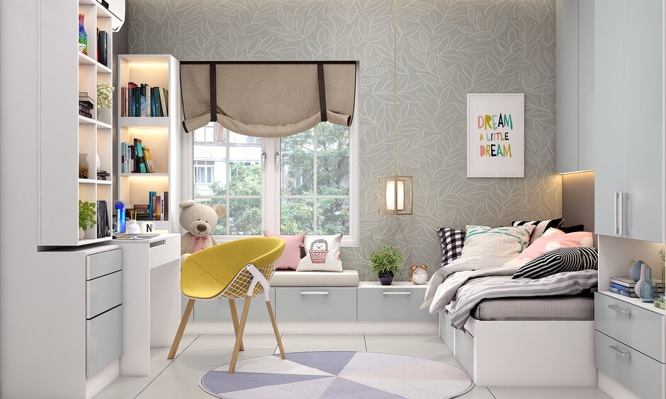 kids-bedroom-with-small-bed-and-work-station