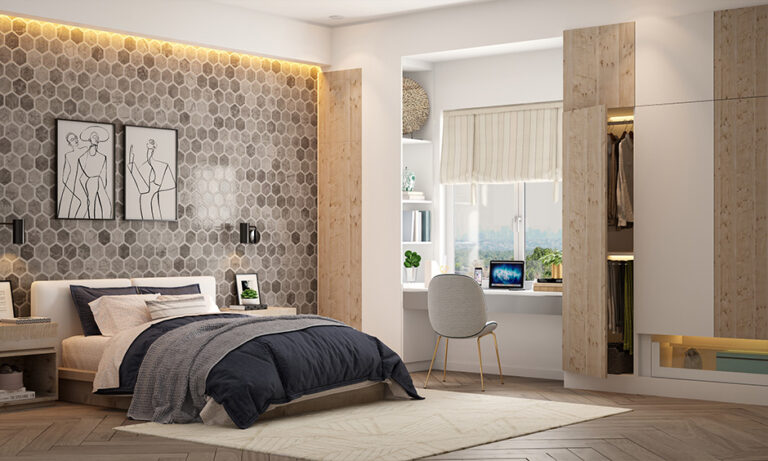 Modern Bedroom Wall Tiles Design: Elevate Your Space with Stylish & Functional Choices