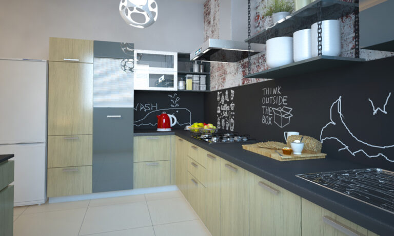 Floating Chefs Rack 8 Inspiring Ideas For Floating Kitchen Shelves | DesignCafe