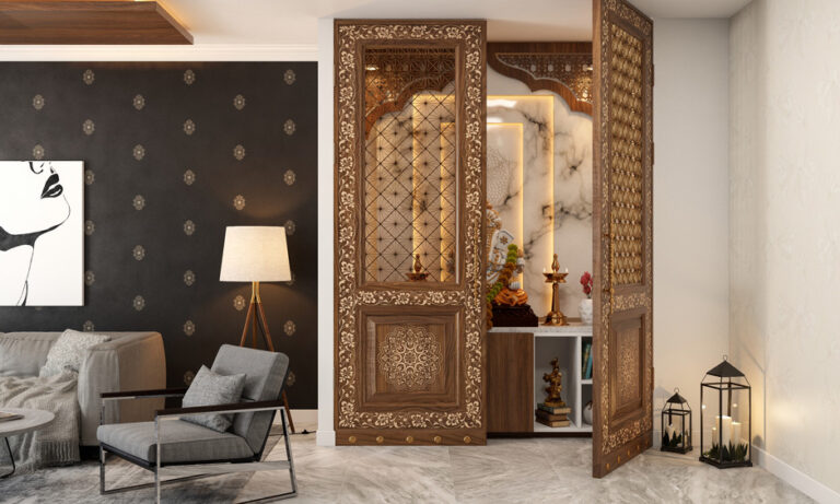Pooja Room Designs In Hall To Inspire You | Design