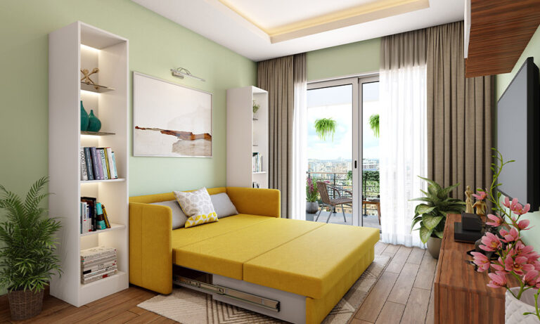 8 Creative Pull-Out Bed Ideas for Small Spaces | DesignCafe