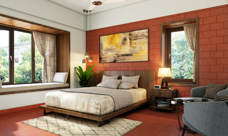 Brick Wall Designs: Incorporate Rustic Style in Your Bedroom