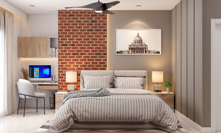 Brick Wall Designs: Incorporate Rustic Style in Your Bedroom