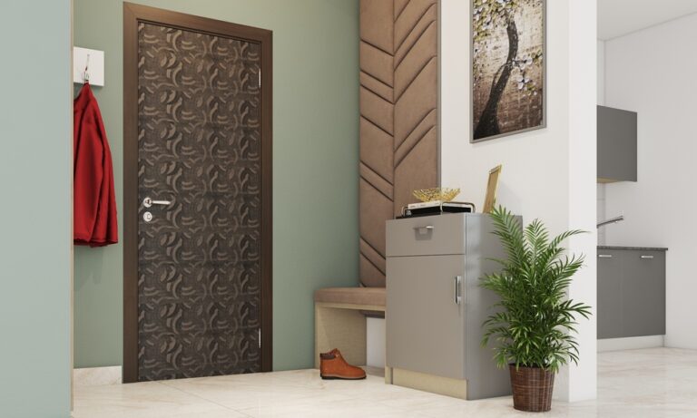 15 Stunning Flush Door Designs with Mica For Instant Makeover