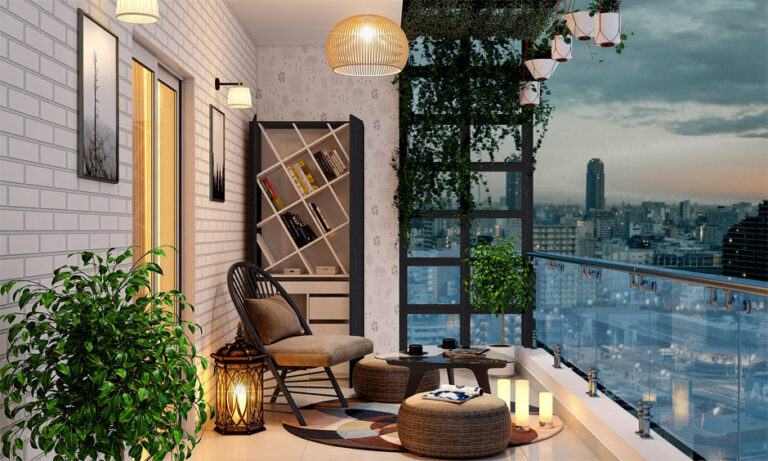 Creative Small Apartment Balcony Ideas For Your Home | DesignCafe