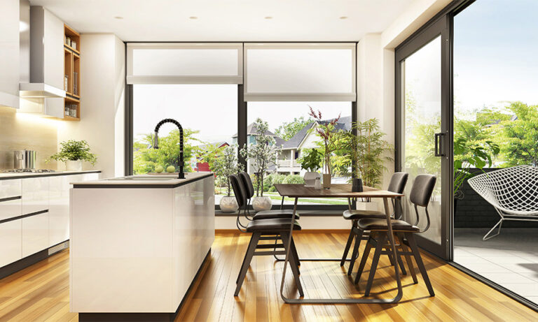 Smart and Stylish Kitchen Door Design Ideas