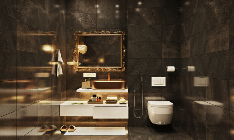 10 Stunning Black Tile Bathroom Ideas for a WOW Factor
