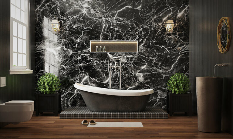 10 Stunning Black Tile Bathroom Ideas for a WOW Factor