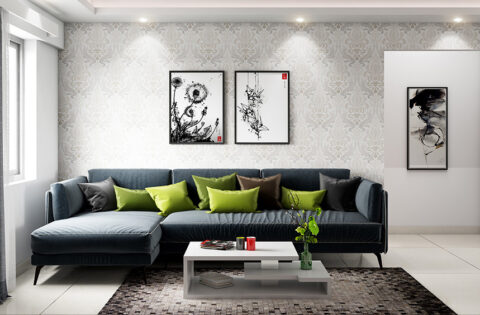 Living room design for the beautiful home