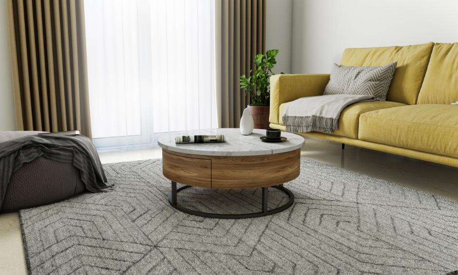 Marble coffee table for your living room for a luxurious look