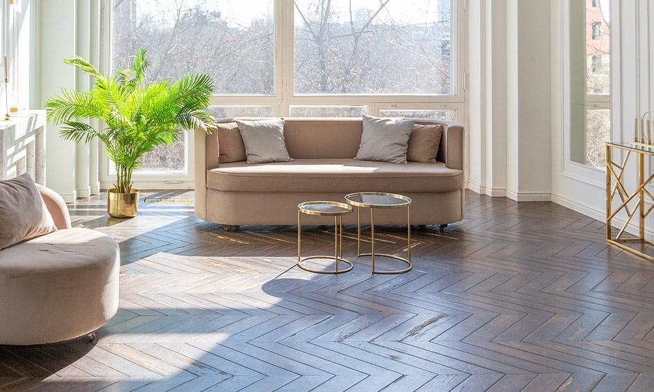 Glass coffee table for your living room for a minimalistic look