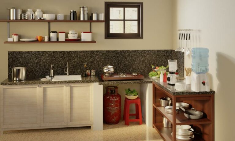 Non-Modular Kitchen Designs and Ideas for Indian Homes