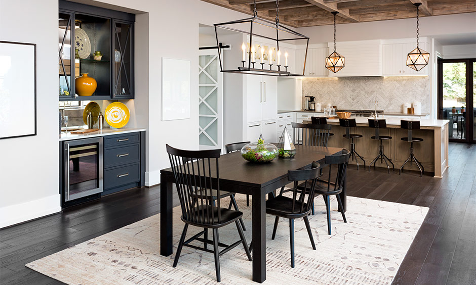 Profile light design for kitchen dining, which enhances the function and form