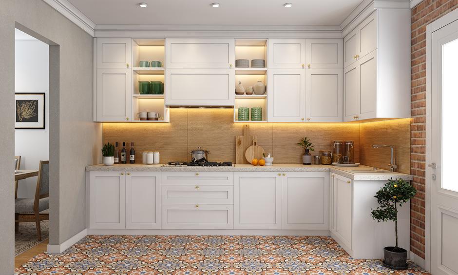 Profile light design for the kitchen for a modern look