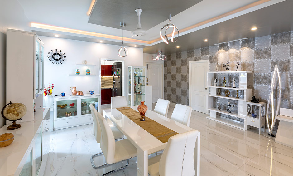 Profile light designs for the living room for a stylish look