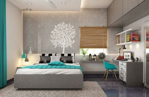 Bedroom wall stencil designs for your home