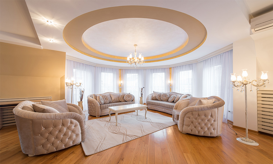 Round POP design with plush accents to add warmth and softness to the space