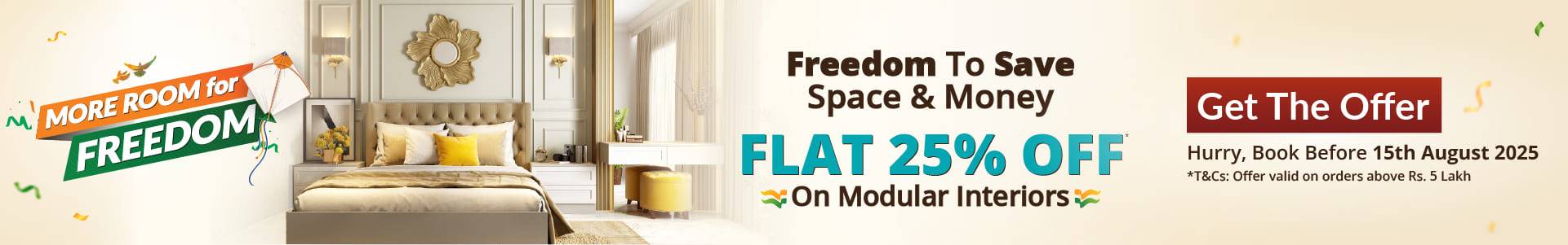 DesignCafe New Year Offer: Save 25% on Home Interior