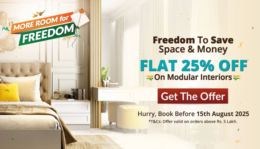 DesignCafe New Year Offer: Save 25% on Home Interior